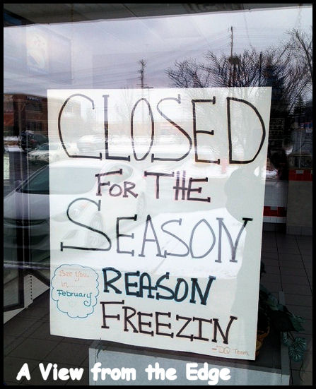 Closed for the&nbsp;Season